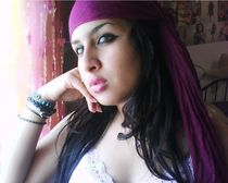 Virgin girl Anna nude in