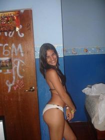 Hot blonde wife in
