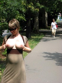 Hot blonde MILF babe Nina
